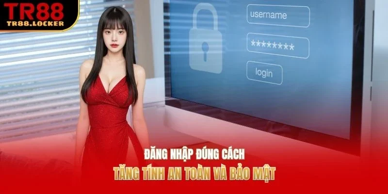 Đăng nhập đúng cách tăng tính an toàn và bảo mật